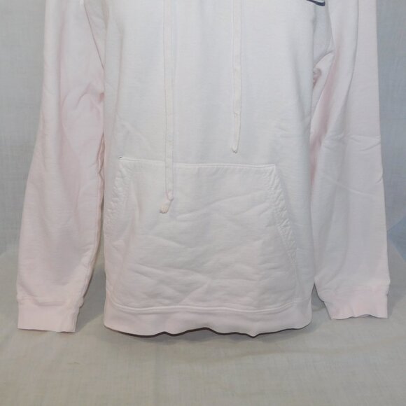 VTG BOCA Athletics Womens M Light Pink 1/4 Lace up Front Crewneck Sweatshirt - Picture 4 of 10